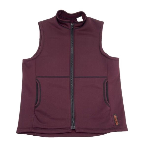 Melanzana Hard Face Vest Mens Large Maroon Leadville Colorado